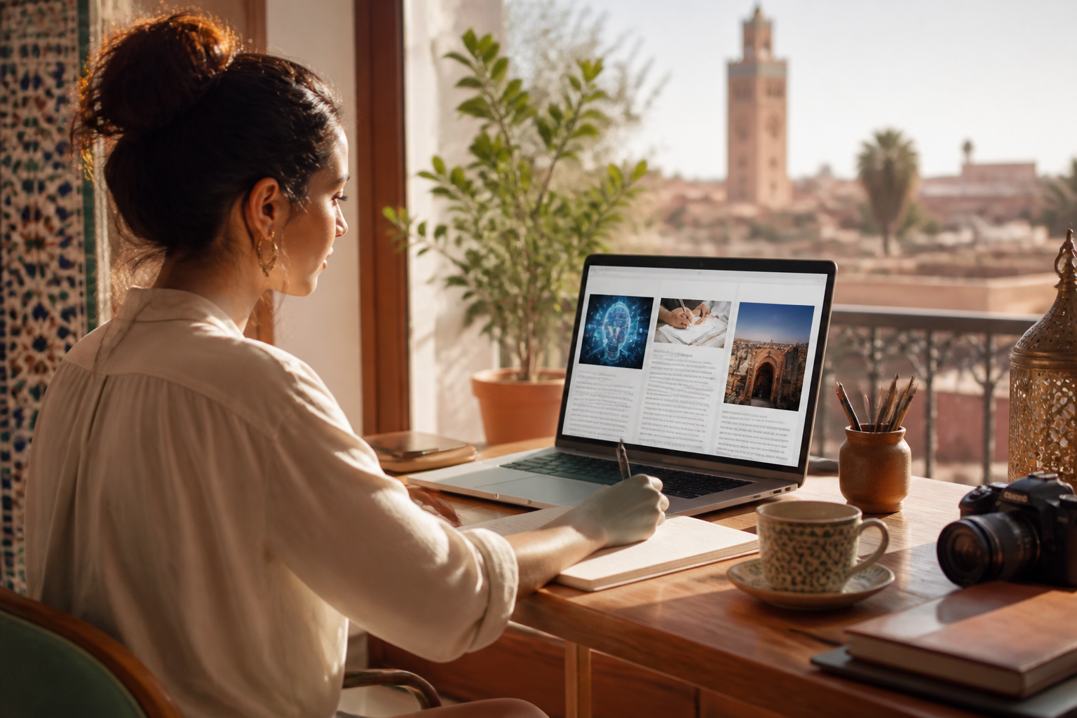 Freelance contenu IA Maroc