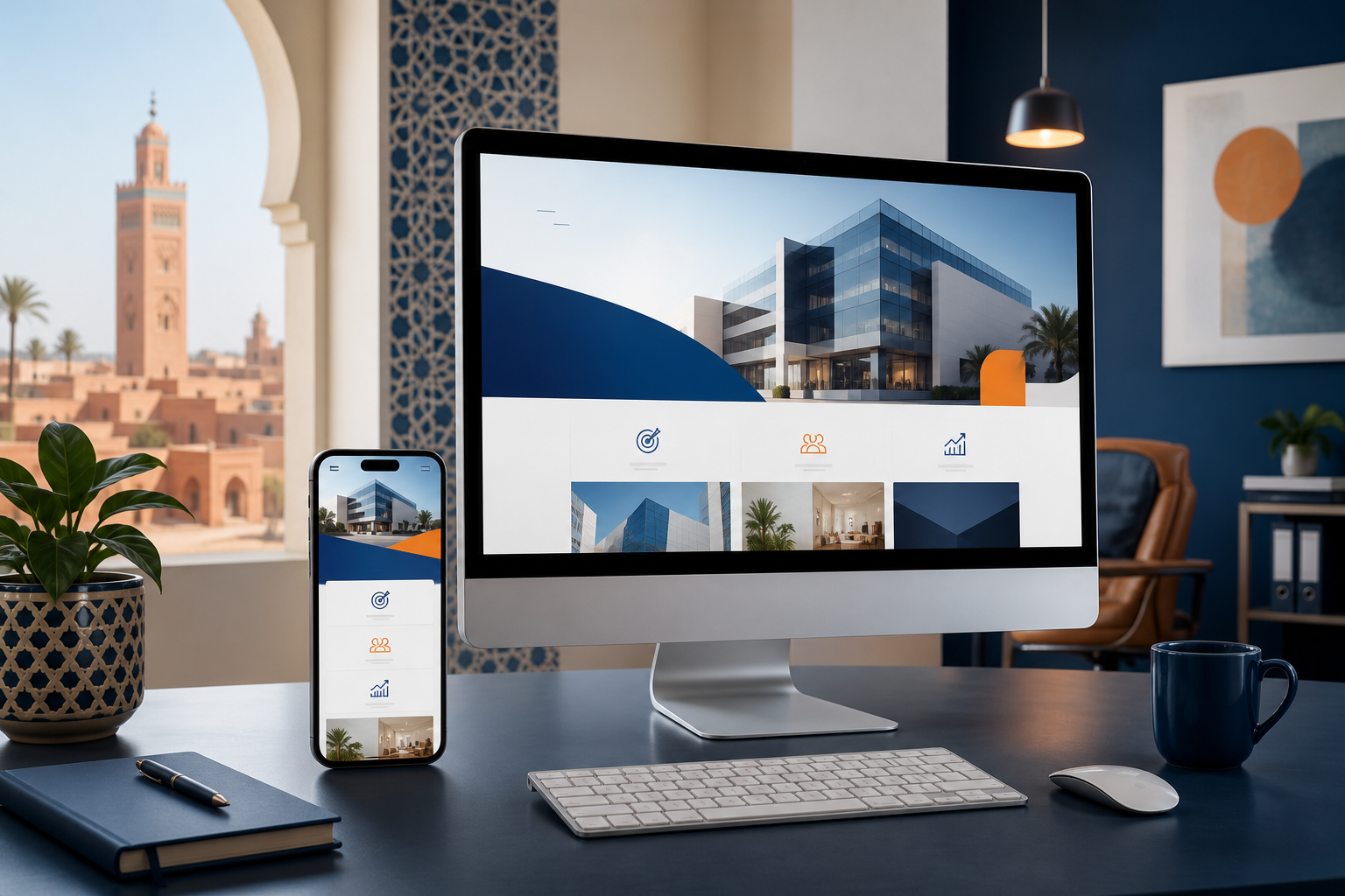 Site vitrine Maroc