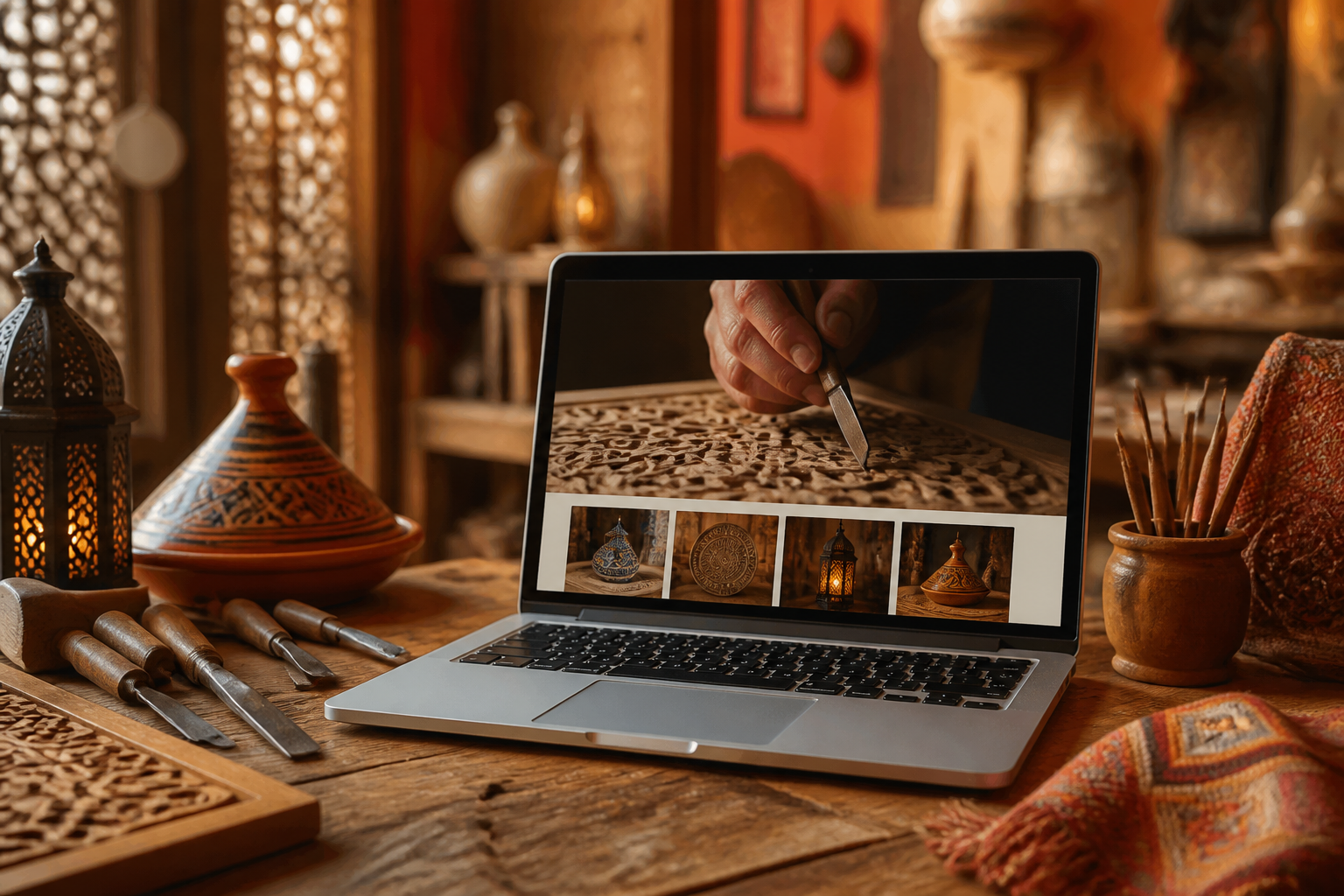Site web artisan Maroc