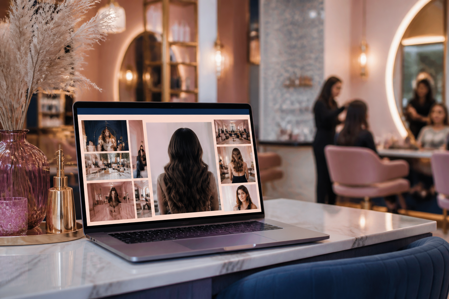 Site web coiffure Maroc