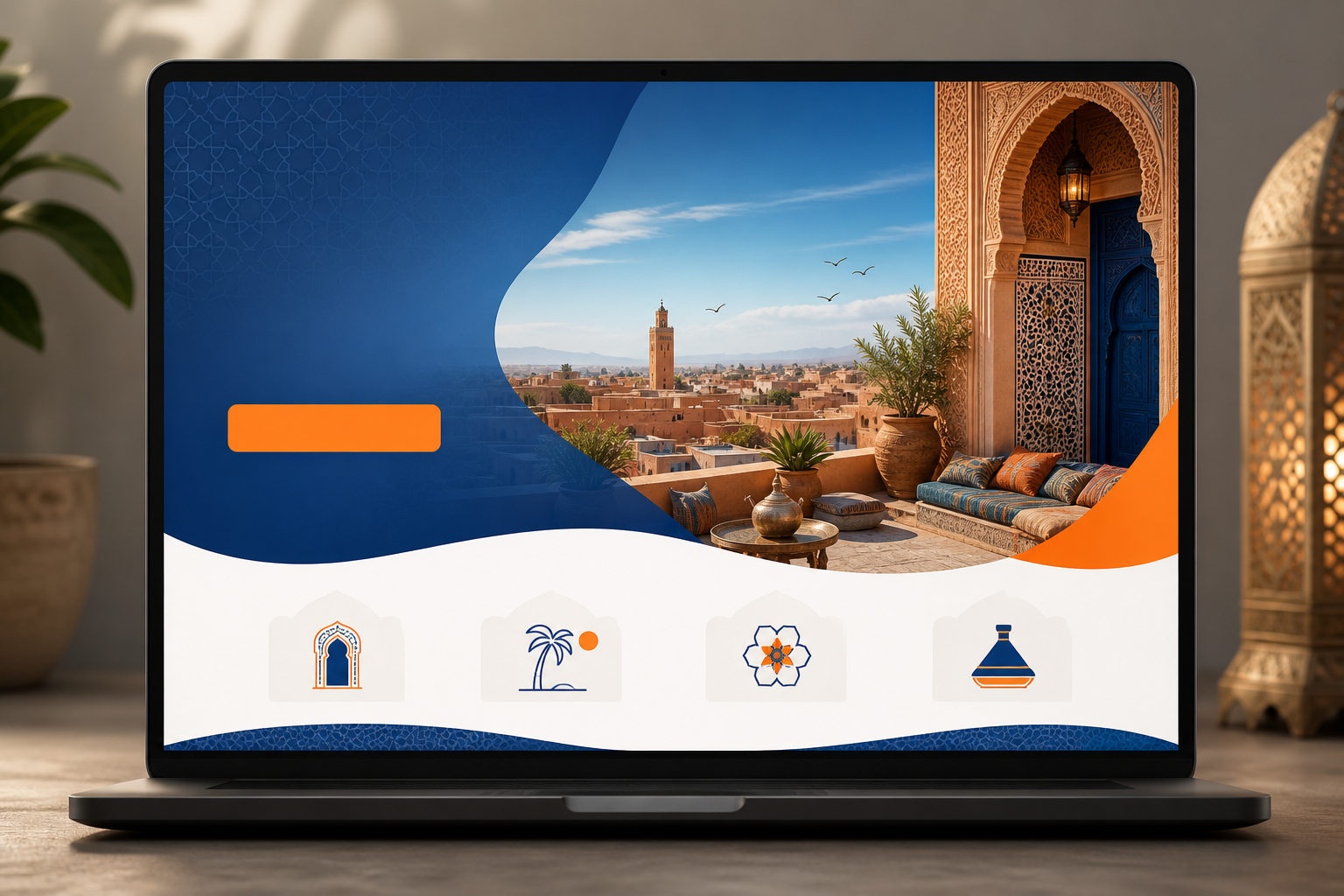 Site web espace coworking Maroc