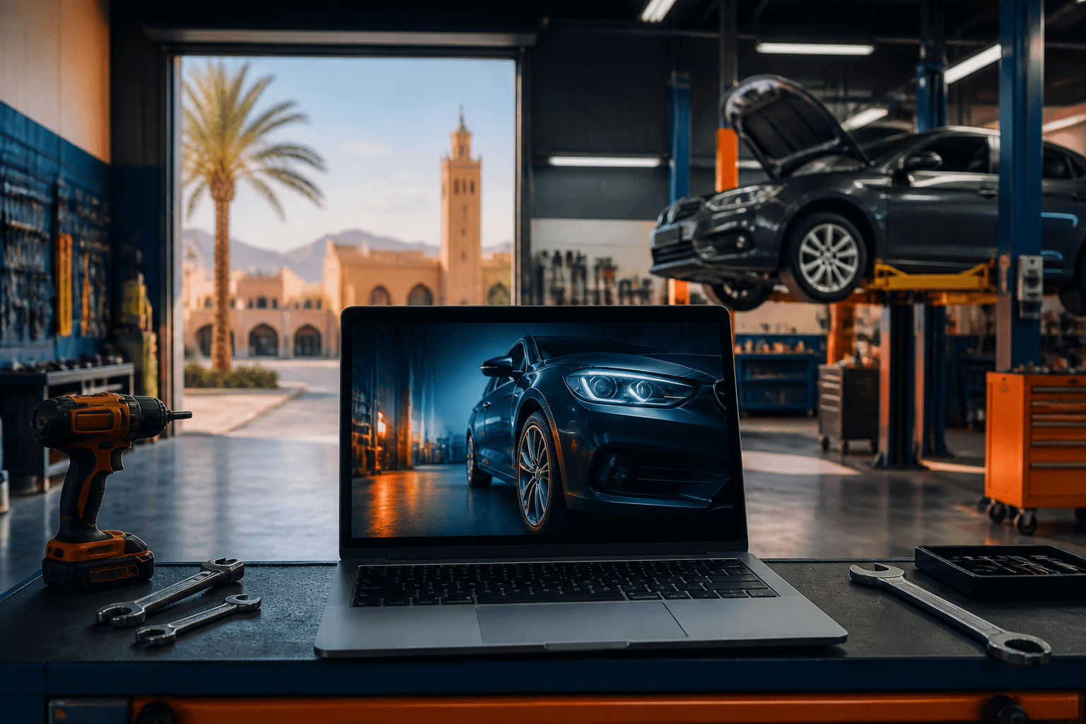 Site web garage auto Maroc