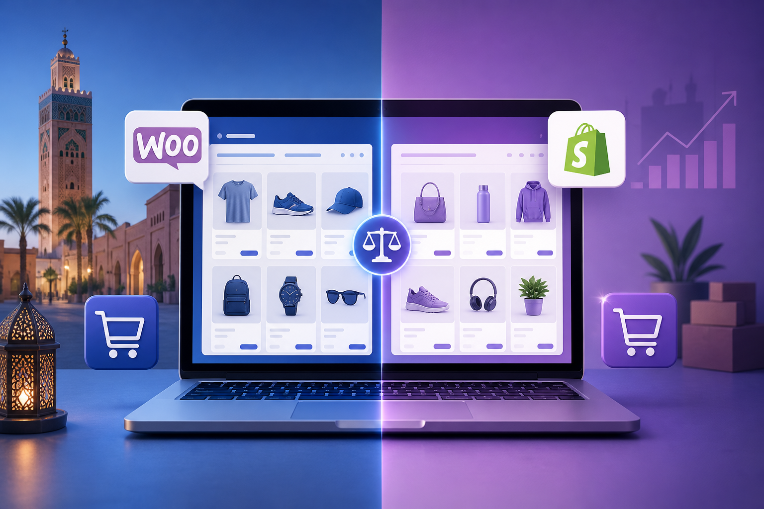 WooCommerce ou Shopify Maroc